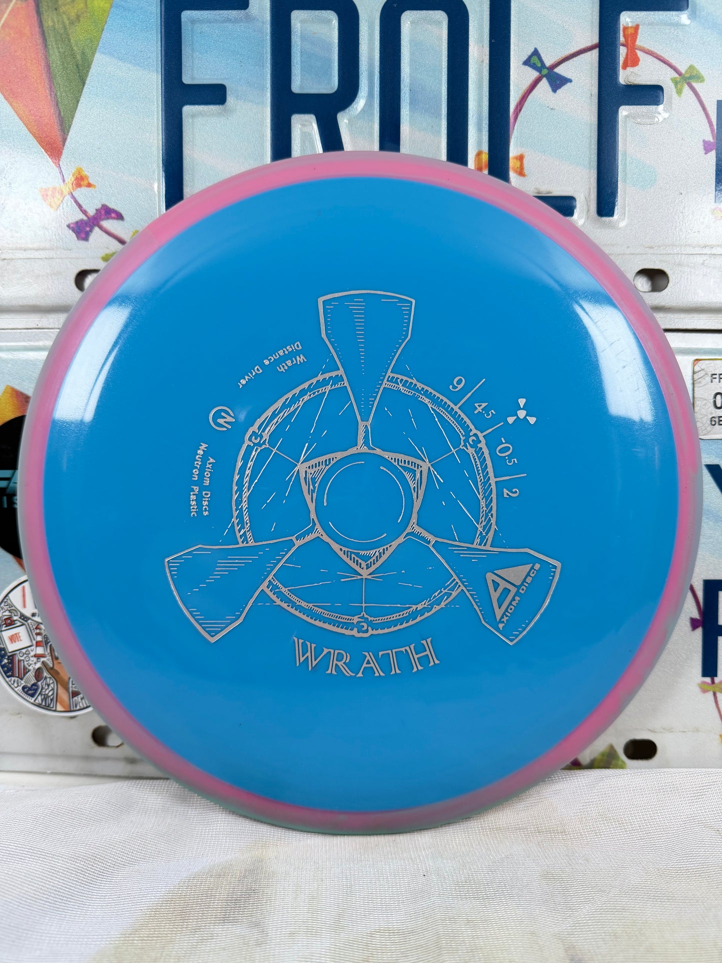Axiom Wrath Neutron Blue 162g Distance Driver
