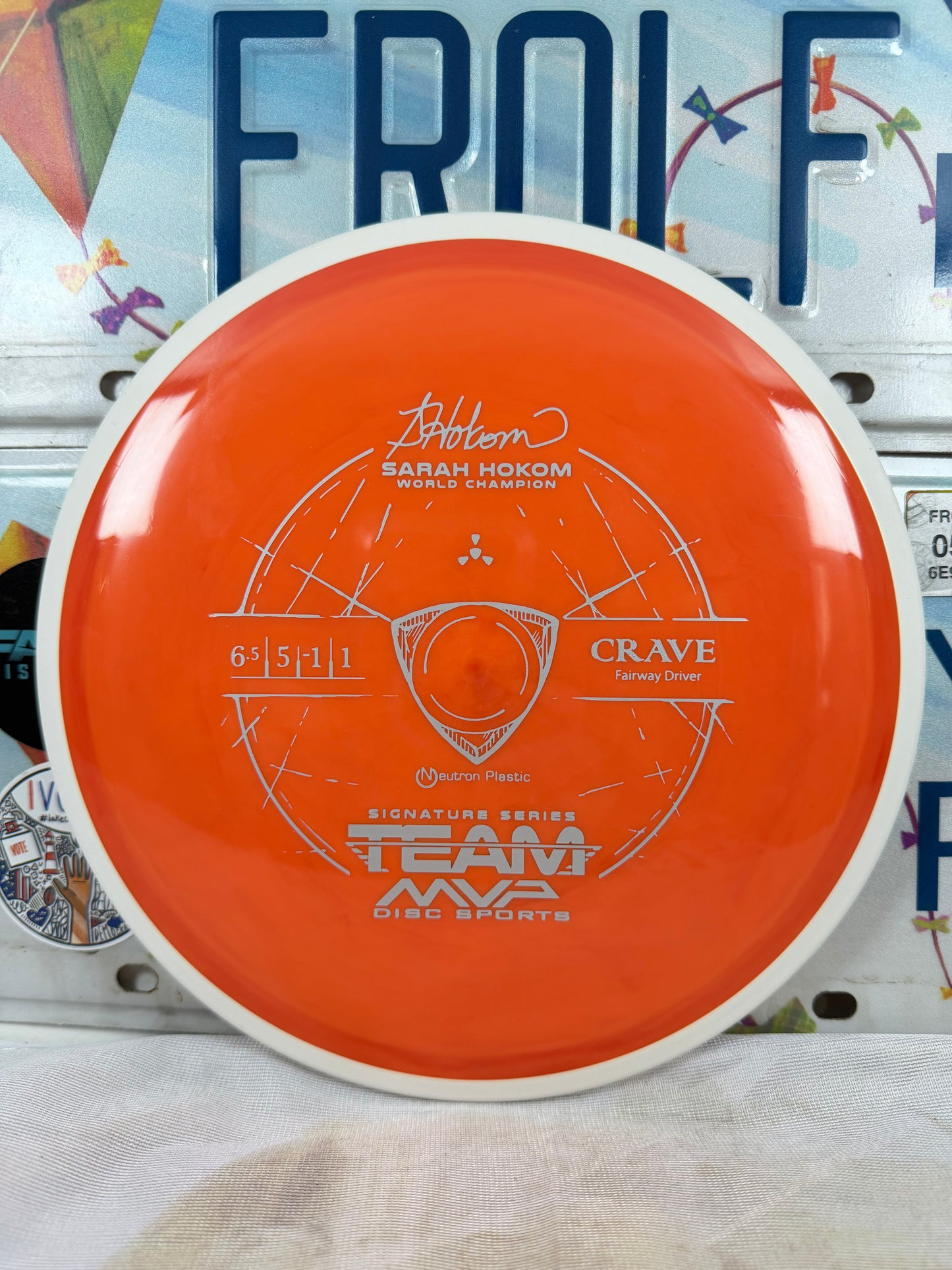 Axiom Crave Neutron Orange 165g Fairway Driver
