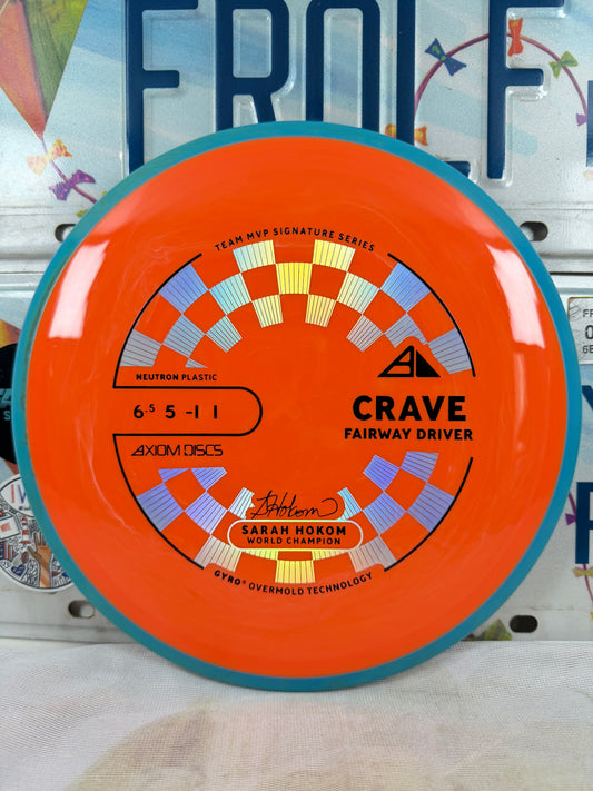 Axiom Crave Neutron Orange 168g Fairway Driver