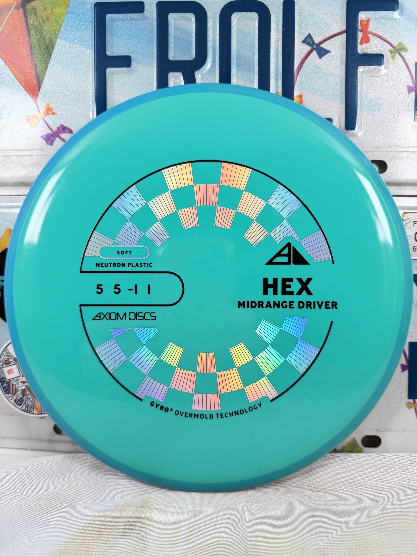 Axiom Hex Neutron Soft Green 168g Midrange