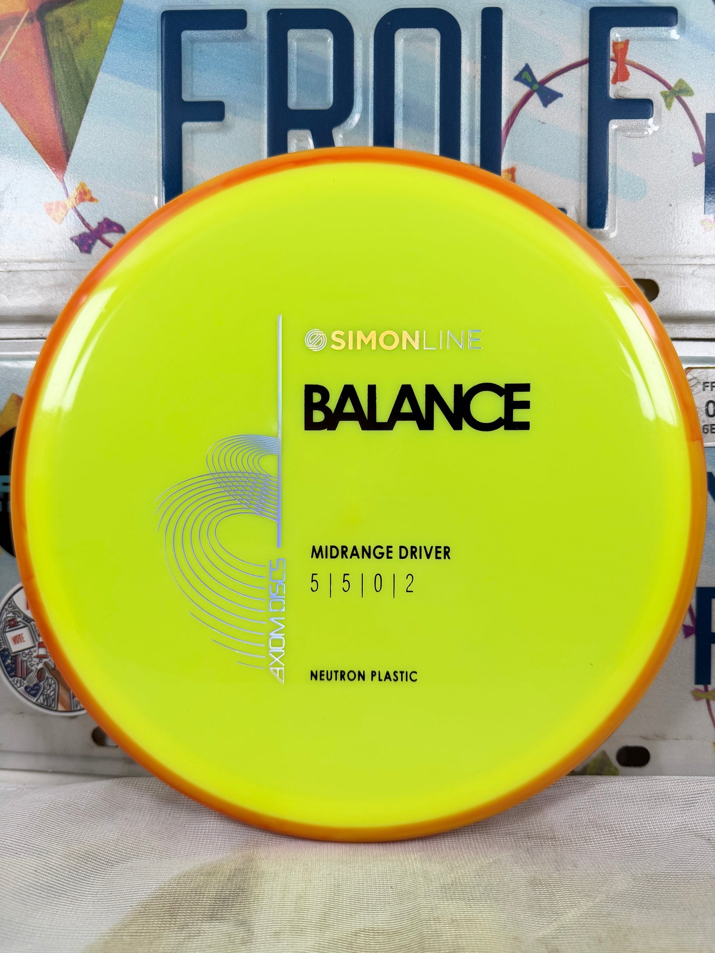 Axiom Balance Neutron Yellow 168g Midrange