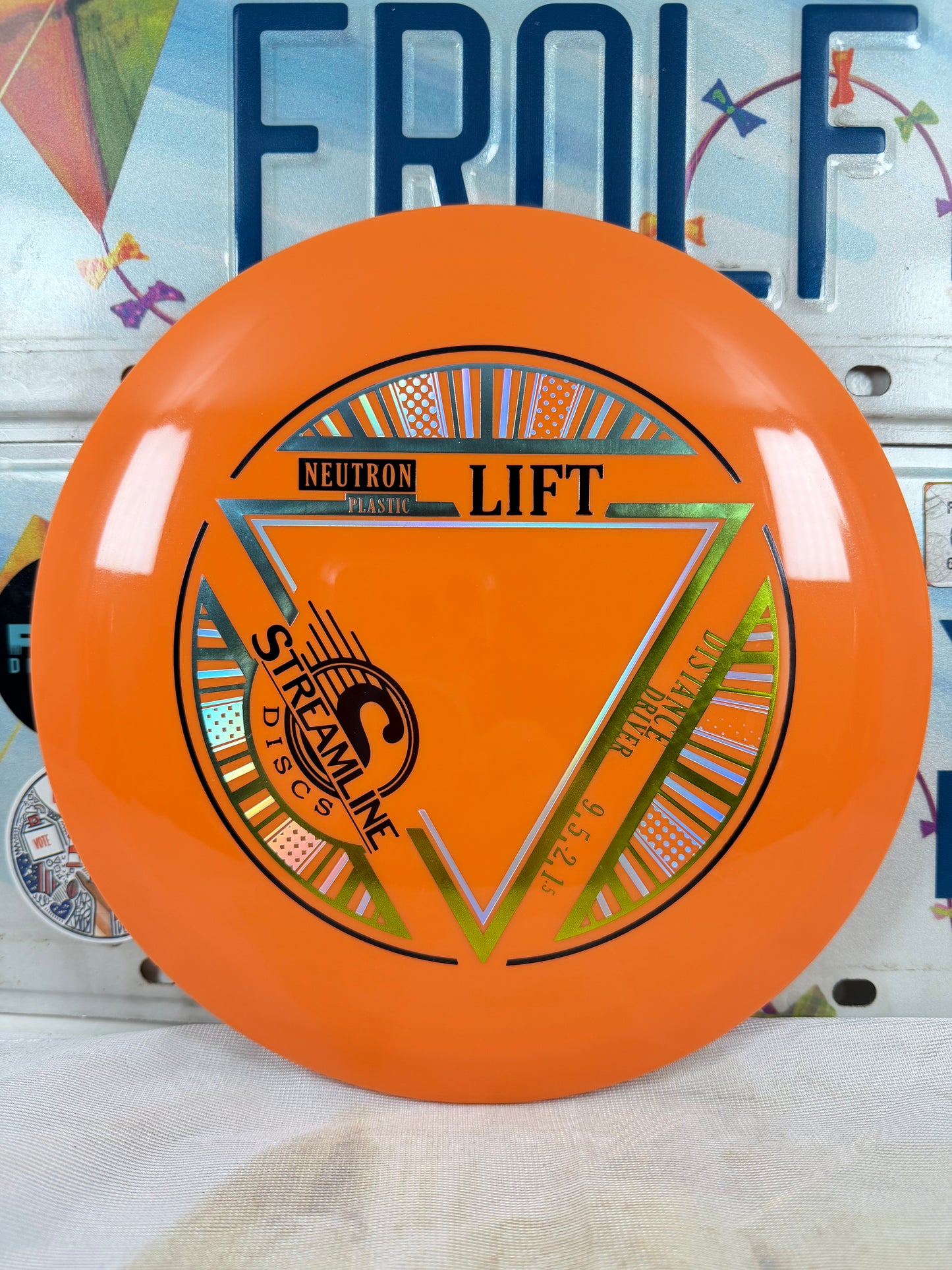 Streamline Lift Neutron Orange 168g Distance Driver