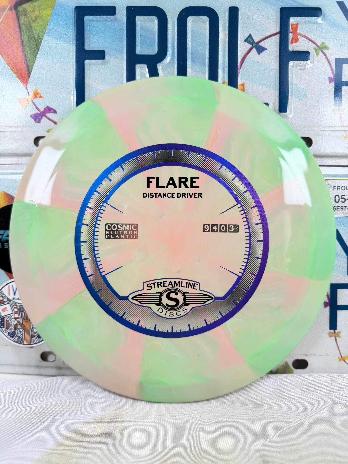 Streamline Flare Cosmic Neutron Green 175g Distance Driver
