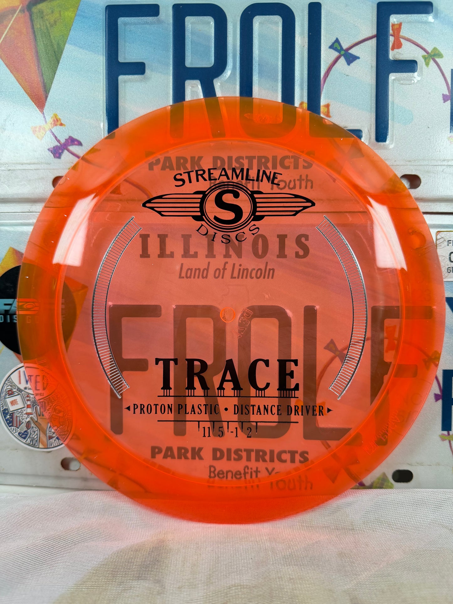 Streamline Trace Proton Orange 173g Distance Driver