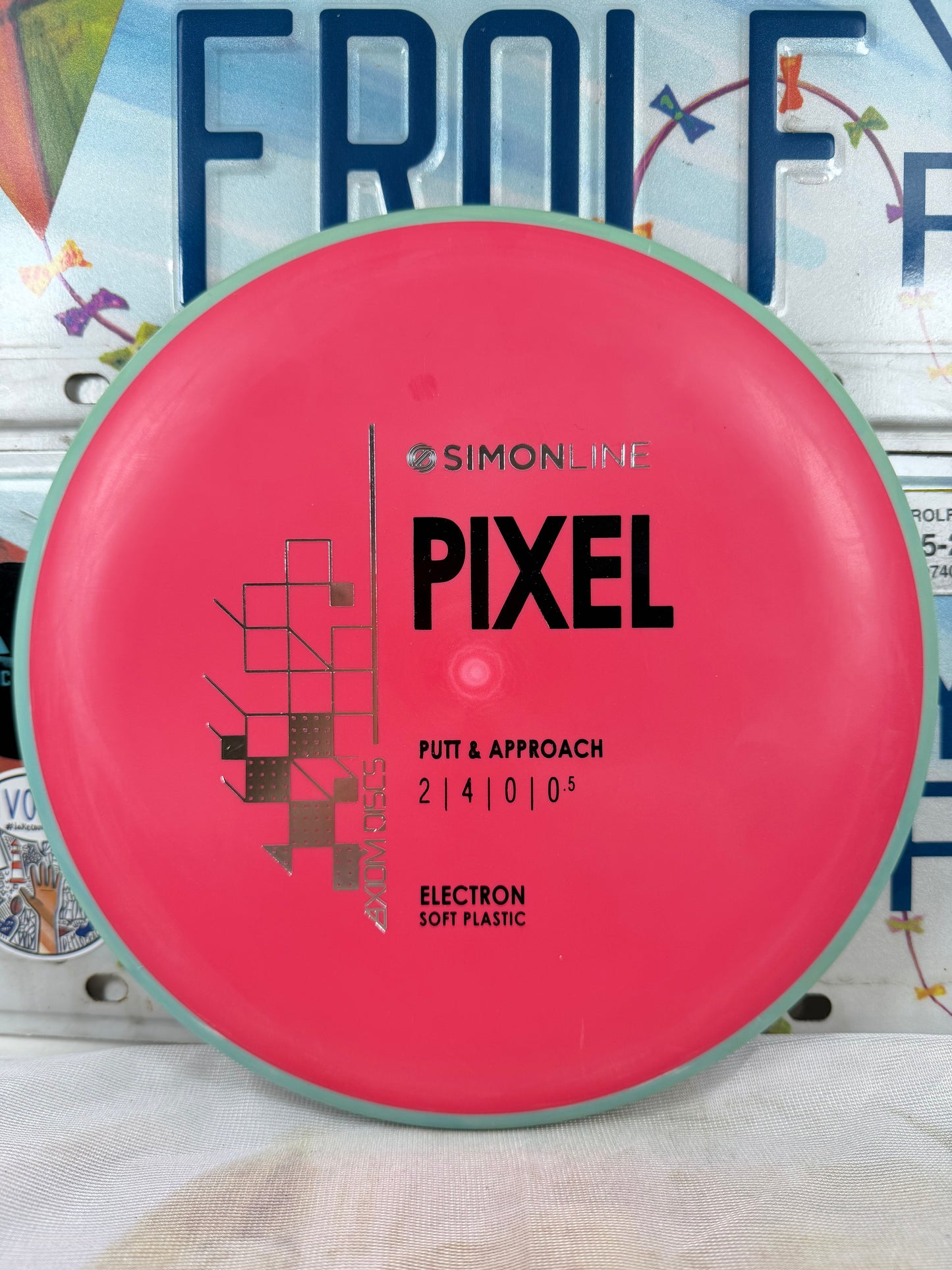 Axiom Pixel Electron Soft Red 173g Putter