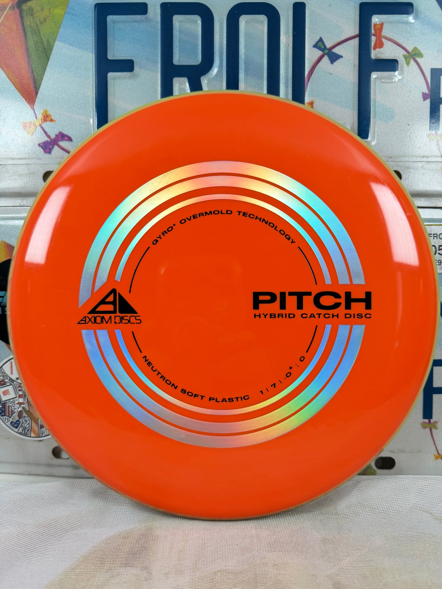 Axiom Pitch Neutron Soft Orange 163g Putter