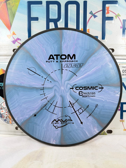 MVP Atom Cosmic Electron Soft Blue 174g Putter