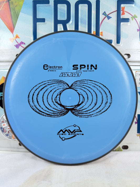 MVP Spin Electron Blue 165g Putter