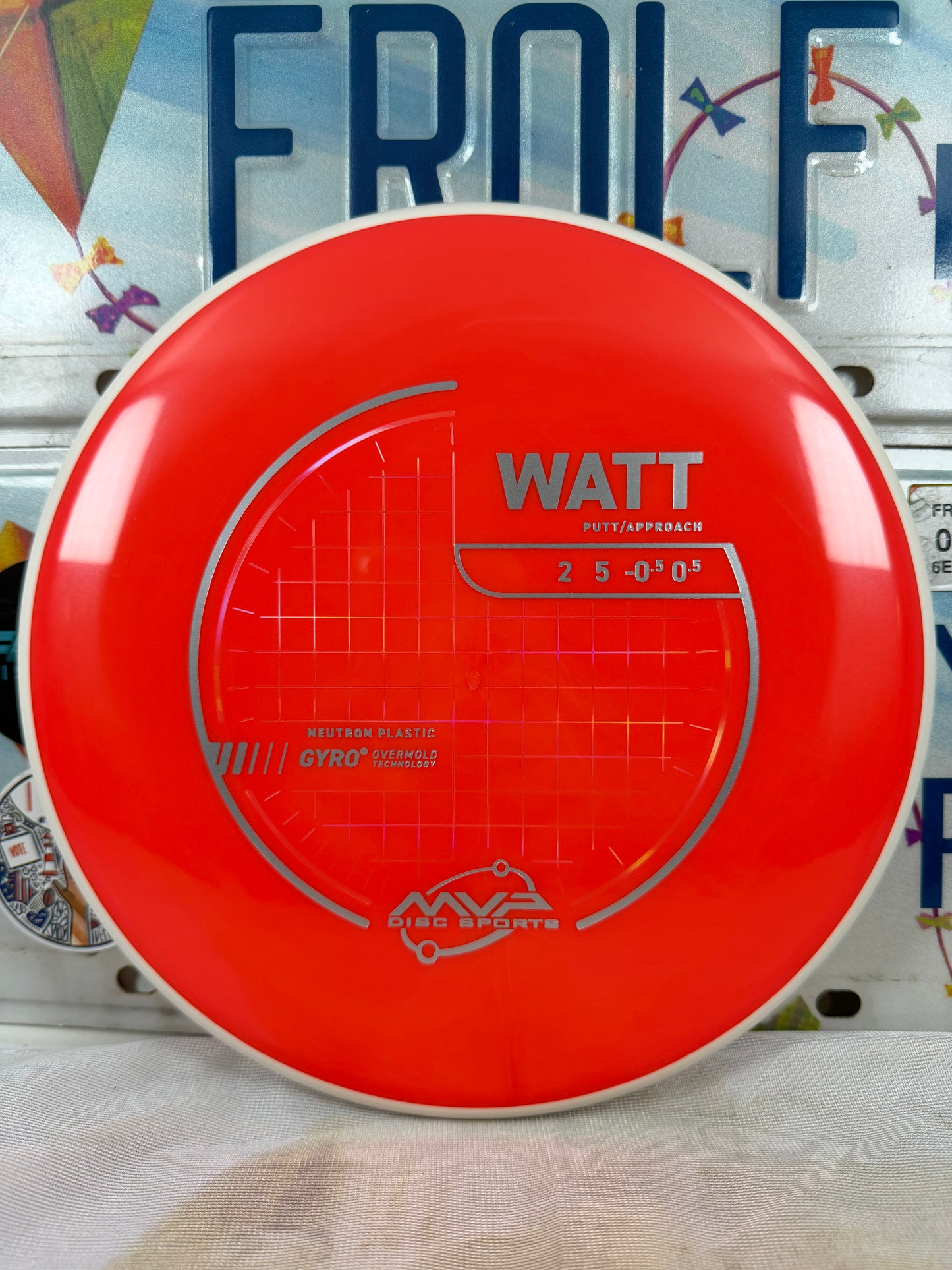 MVP Watt Neutron Orange 166g Putter