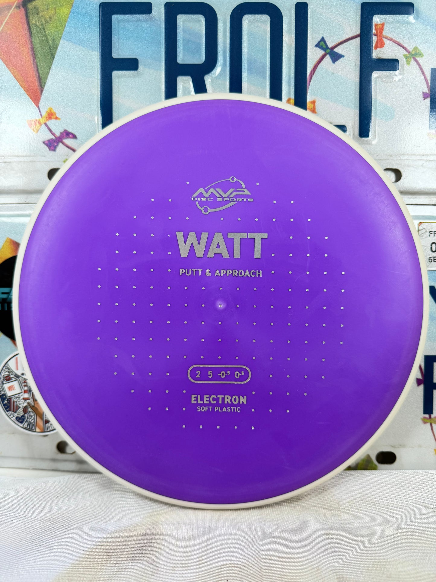 MVP Watt Electron Soft Purple 169g Putter