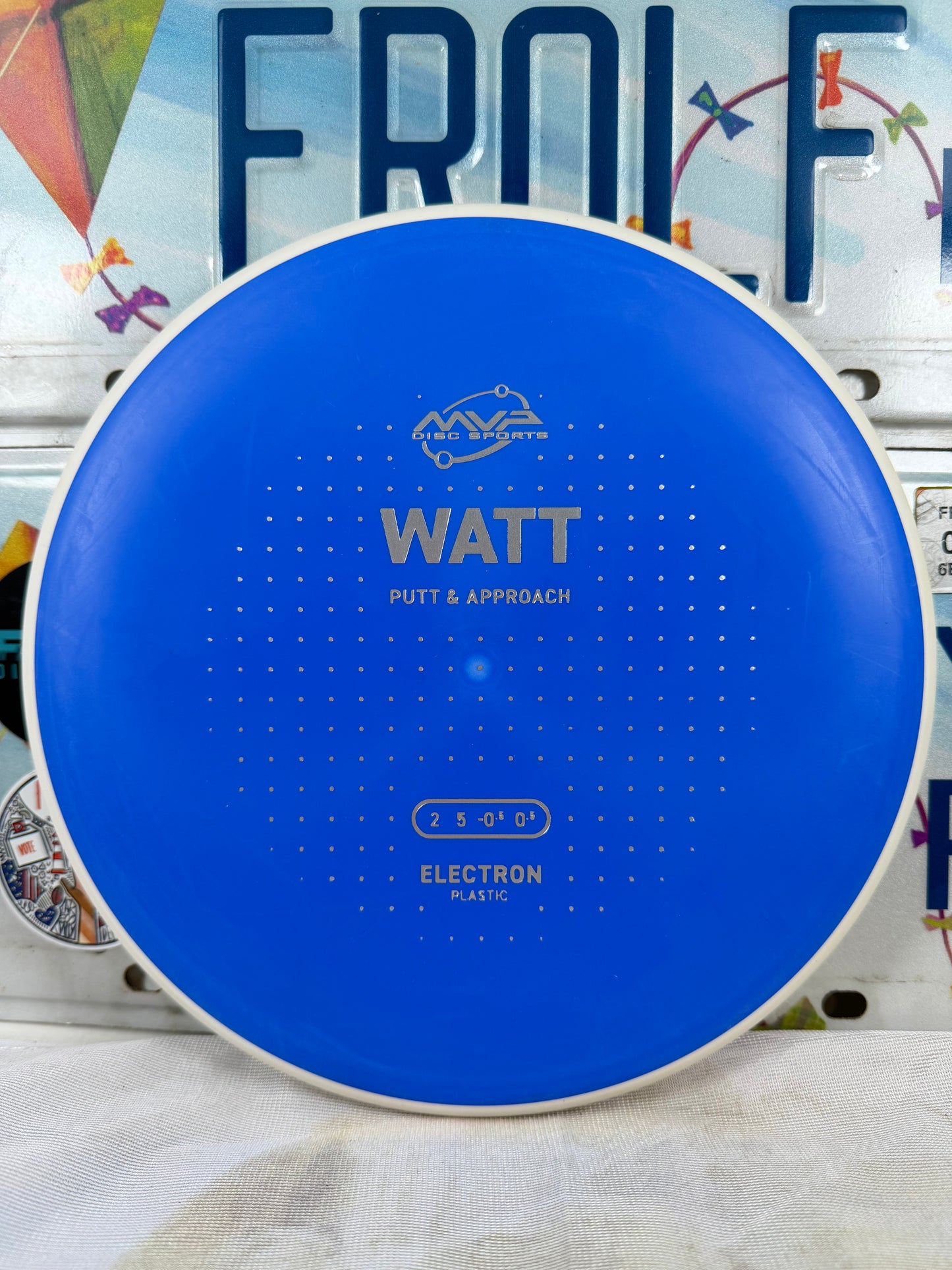 MVP Watt Electron Blue 173g Putter