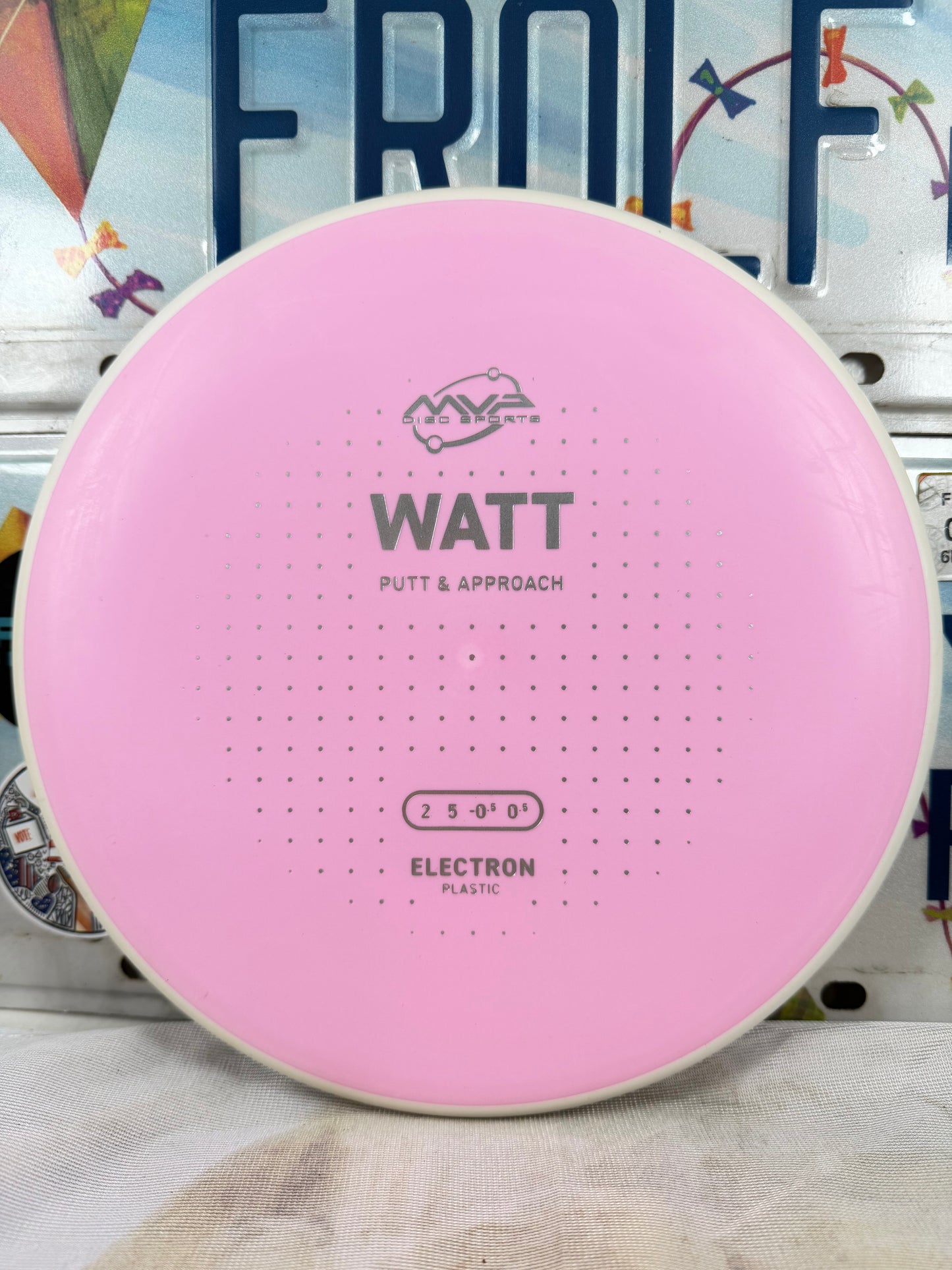 MVP Watt Electron Pink 166g Putter