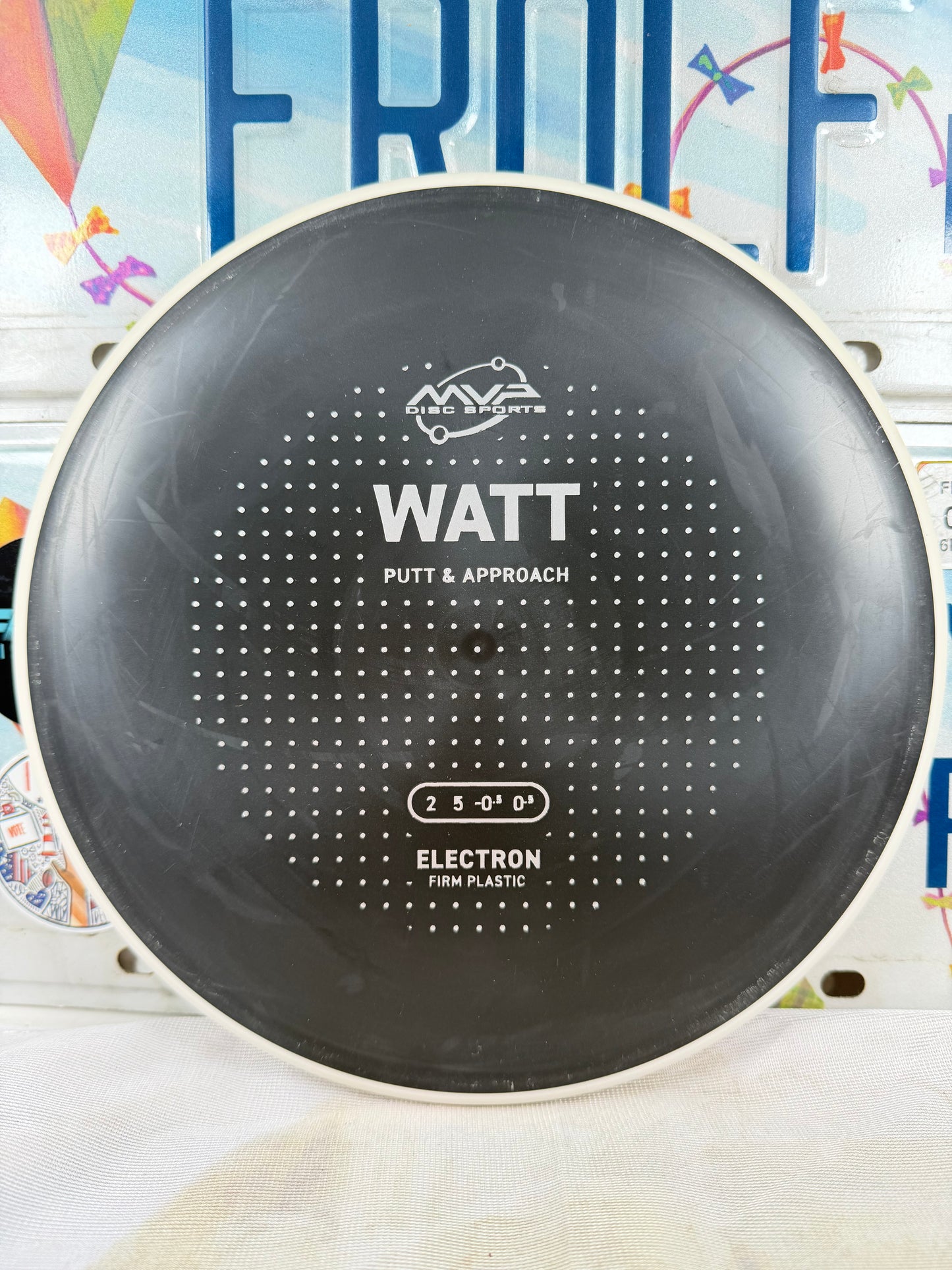 MVP Watt Electron Firm Black 172g Putter
