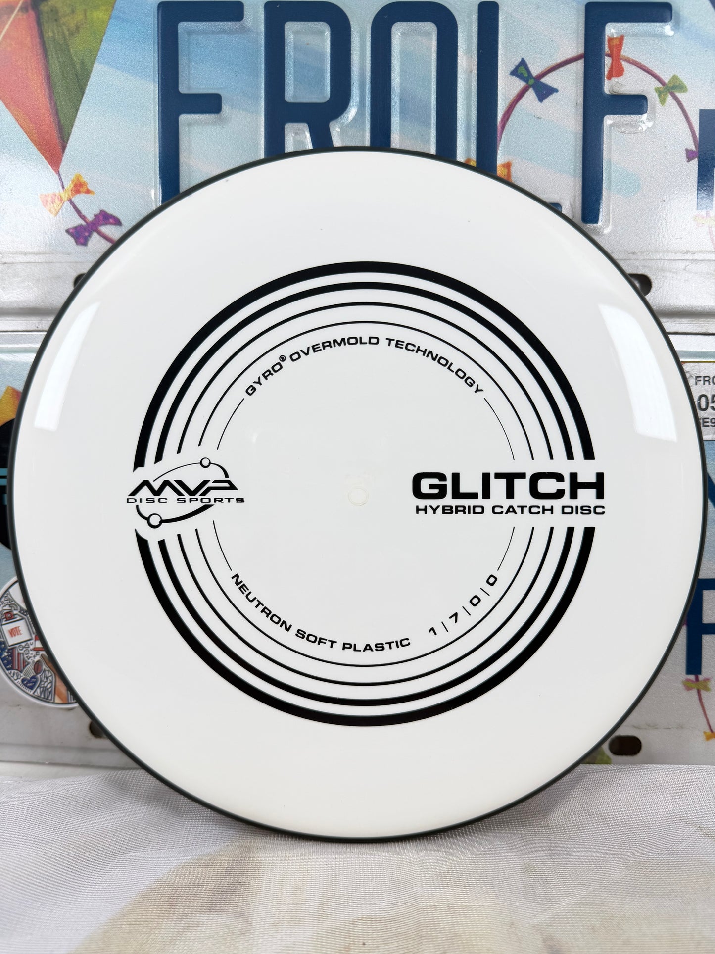 MVP Glitch Neutron Soft White 151g Putter