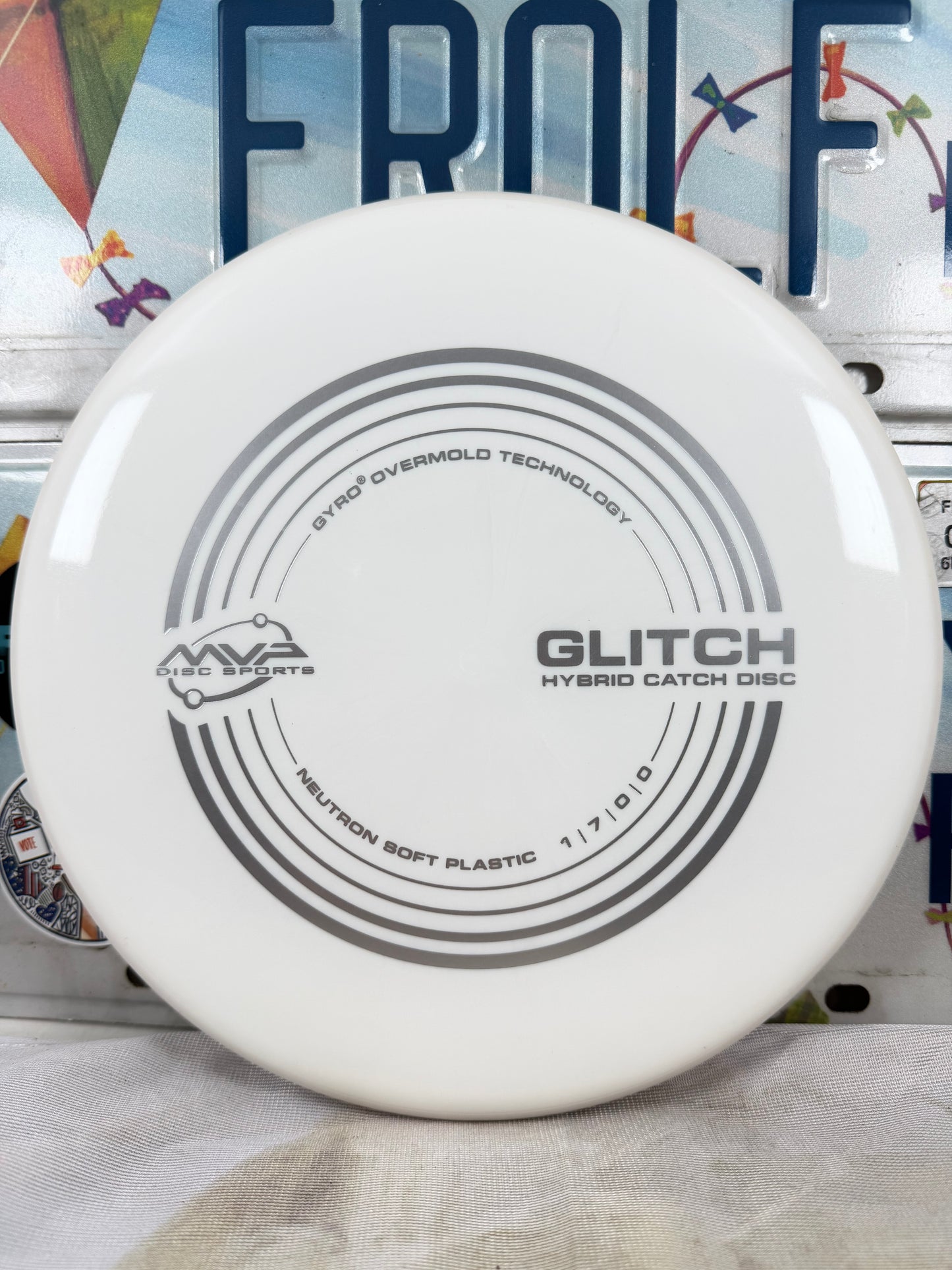 MVP Glitch Neutron Soft White 152g Putter