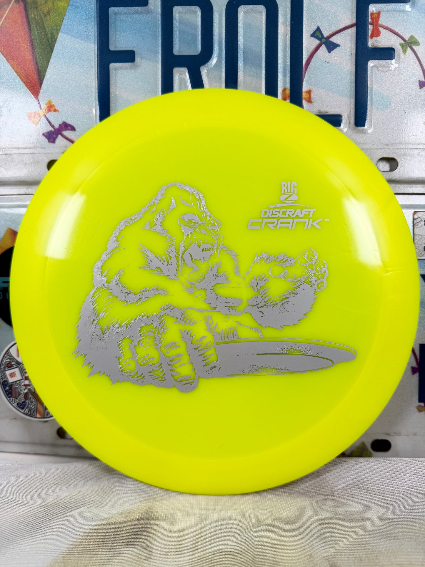 Discraft Crank Big Z Yellow 171g #2 Distance Driver