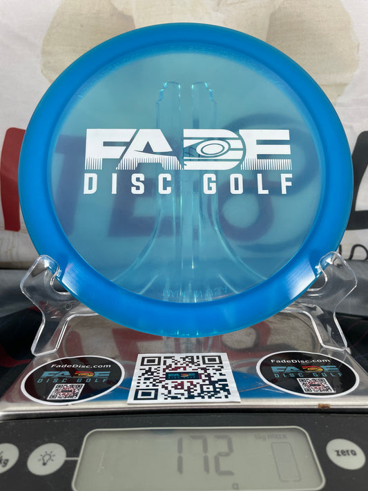 Innova Firebird Champion 172g Blue w/ White Foil Fade Disc Golf Custom Stamp Distance Driver