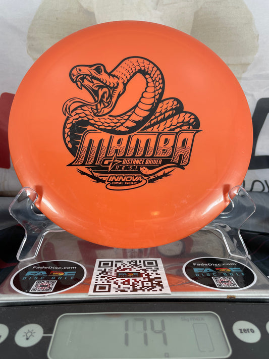 Innova Mamba GStar 174g Orange w/ Black Foil Distance Driver