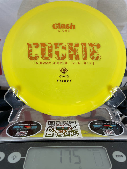 Clash Cookie Steady 175g Yellow w/ Gold Foil Fairway Driver
