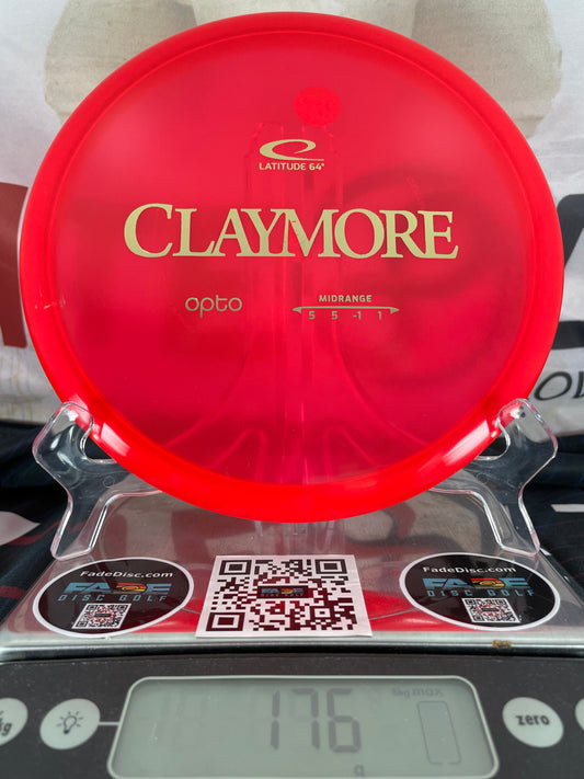 Latitude 64 Claymore Opto 176g Red w/ Gold Foil Midrange