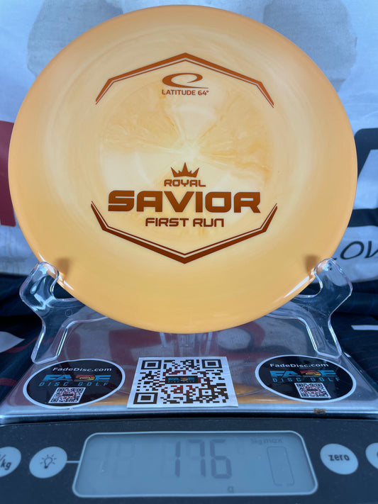 Latitude 64 Savior Royal Grand First Run 176g Orange w/ Orange Foil Midrange