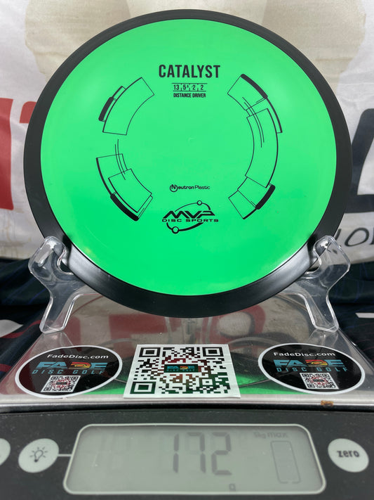 MVP Catalyst Neutron 172g Green Distance Driver