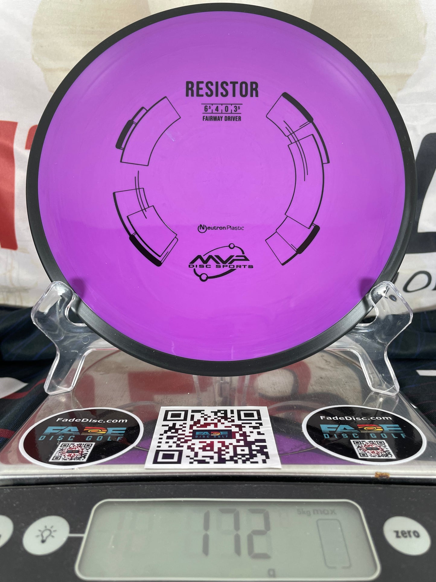 MVP Resistor Neutron 172g Purple Fairway Driver