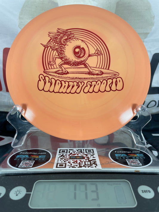 Discmania FD Swirly S-Line 173g Orange Swirl w/ Red Foil "Slightly Stoopid" Fairway Driver