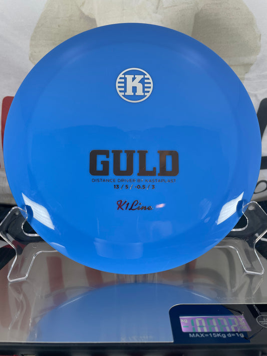 Kastaplast Guld K1 171g Blue w/ Silver Foil Distance Driver