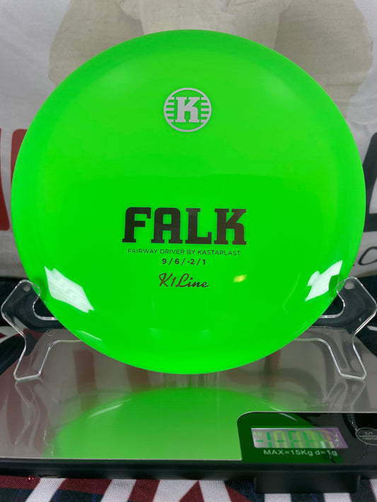 Kastaplast Falk K1 173g Green w/ Silver Foil Fairway Driver