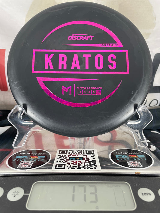 Discraft Kratos First Run Black w/ Pink Shatter Foil 173g McBeth Putter