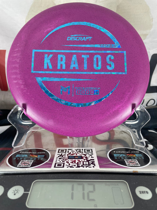 Discraft Kratos First Run Purple w/ Blue Shatter Foil 172g McBeth Putter