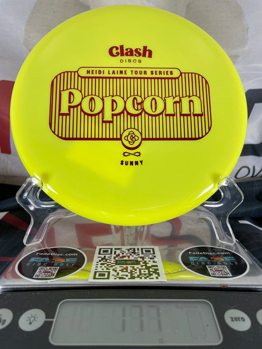 Clash Popcorn Sunny 177g Yellow w/ Red Foil Heidi Laine Tour Series Putter