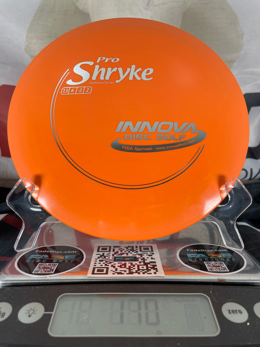 Innova Shryke Pro 170g Orange w/ Silver Foil Distance Driver
