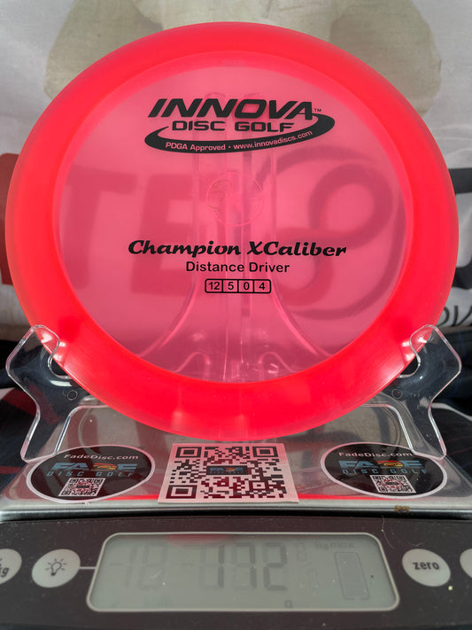 Innova XCaliber Champion 172g Pink w/ Black Foil Distance Driver