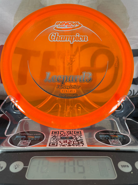 Innova Leopard3 Champion 175g Orange w/ Silver Foil Fairway Driver