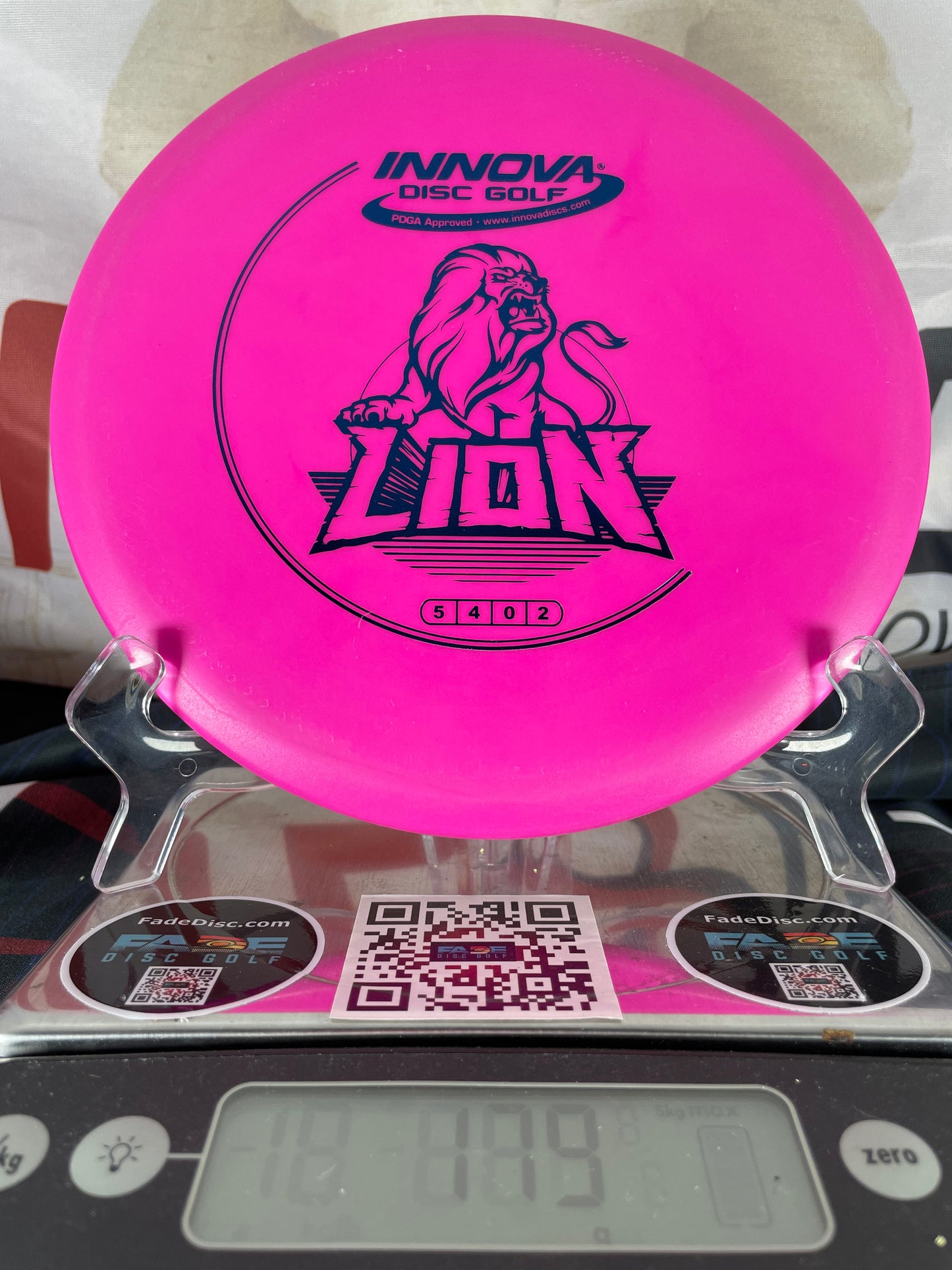 Innova Lion DX 179g Pink w/ Black Foil Midrange