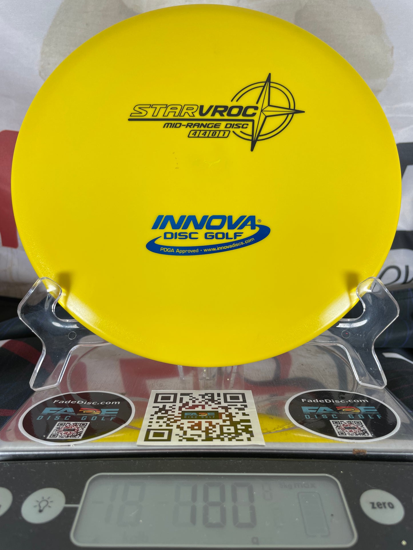 Innova VRoc Star Yellow w/ Black-Blue Foil 180g Midrange