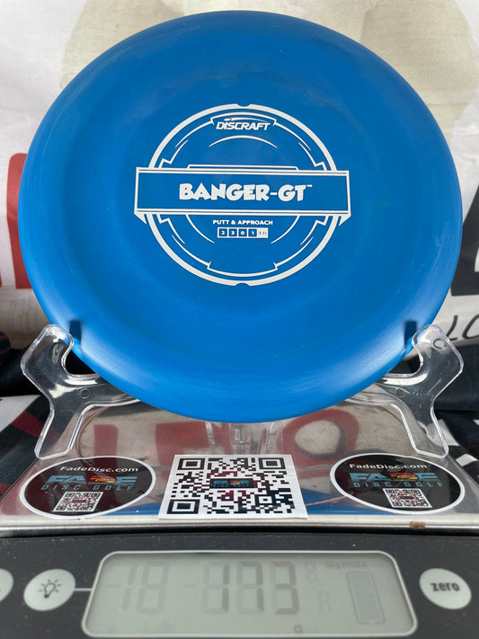 Discraft Banger GT Putter Line 173g Blue w/ Silver Foil Putter