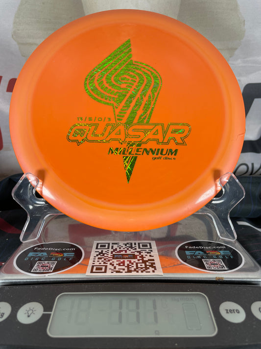 Millennium Quasar Millennium 171g Orange w/ Green Foil Distance Driver