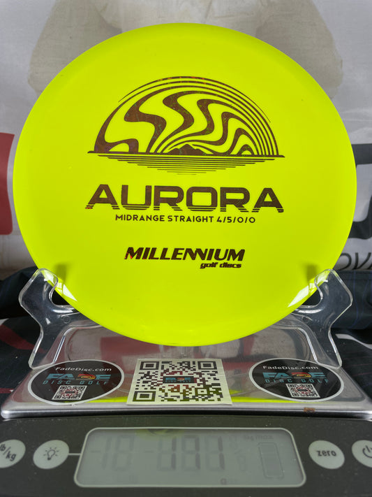 Millennium Aurora MS Millennium 171g Yellow w/ Gold-Rainbow "Watermark" Foil Midrange