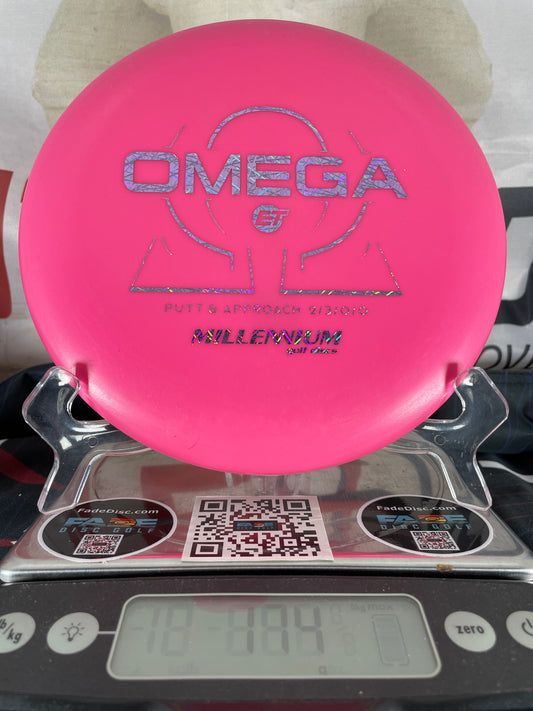Millennium Omega ET 174g Pink w/ Purple Foil Putter
