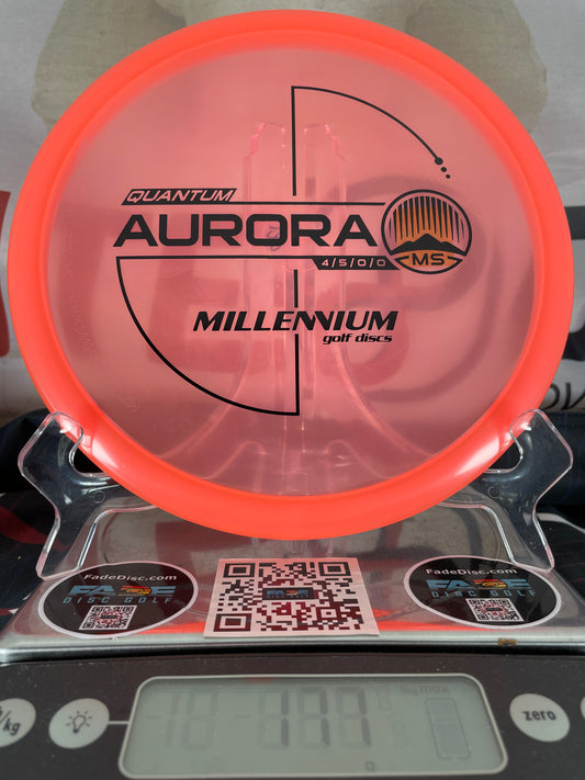 Millennium Aurora MS Quantum 177g Pink w/ Black Foil Midrange