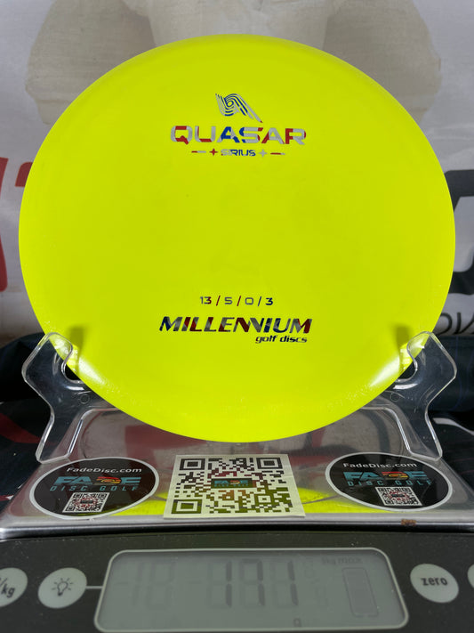 Millennium Quasar Sirius 171g Yellow w/ Flag Foil Distance Driver