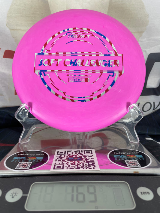 Discraft Challenger Soft Pink w/ Flag Foil 169g Putter