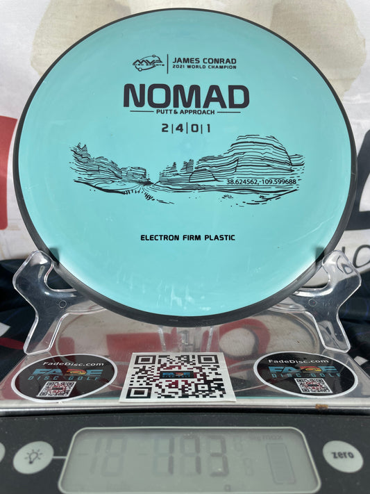 MVP Nomad Electron Firm 173g Teal Conrad Putter
