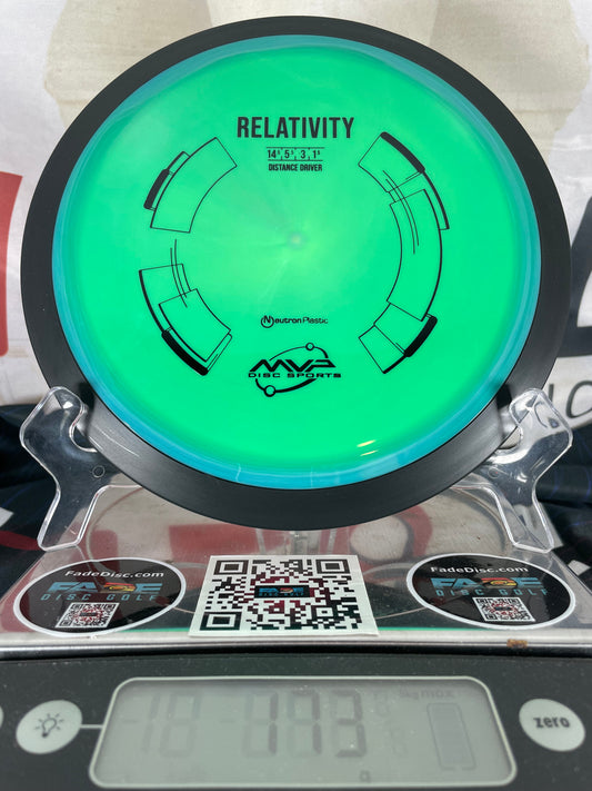 MVP Relativity Neutron 173g Green Distance Driver