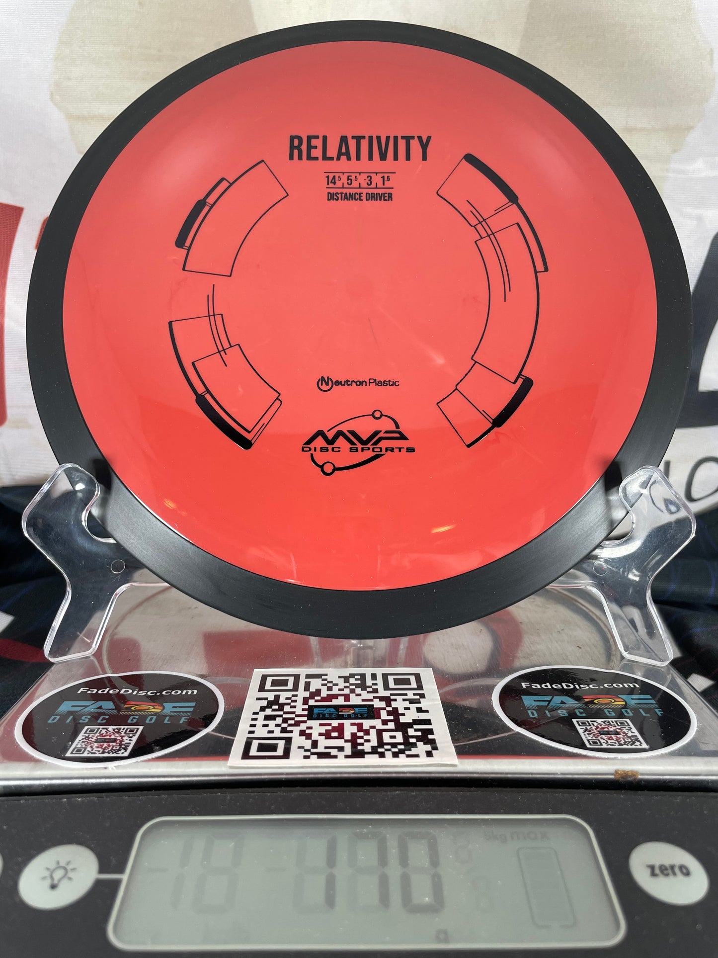 MVP Relativity Neutron 170g Red Distance Driver