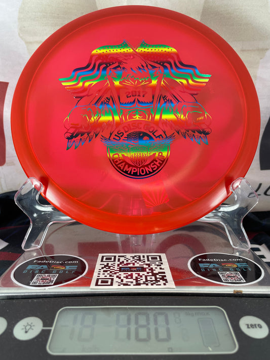 Innova Roc Champion 180g Red w/ Rainbow Foil 2017 USDGC Midrange
