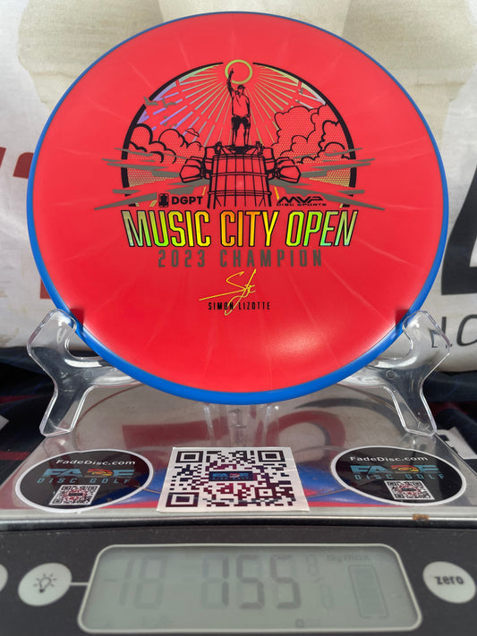 Axiom Proxy Fission 155g Red w/ Blue Rim Lizotte Music City Open Champion Putter